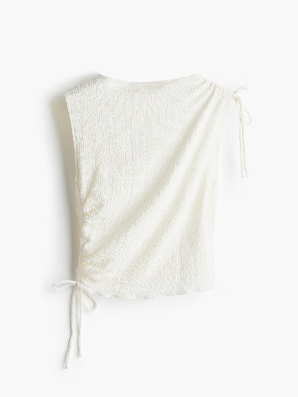 H&M drawstring detail top